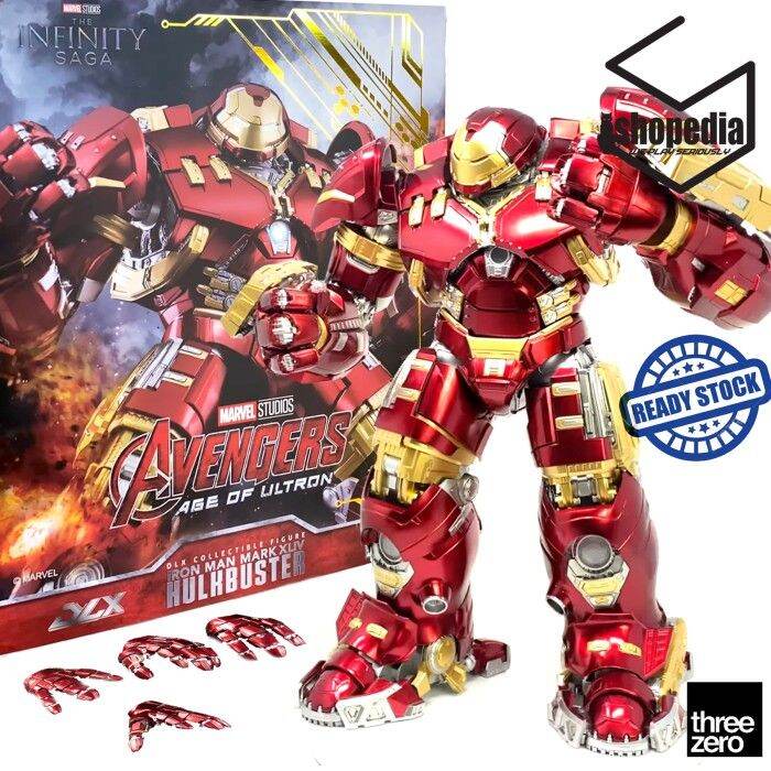 Threezero DLX Scale HULKBUSTER Avengers Iron Man Mark XLIV MK 44 MK44