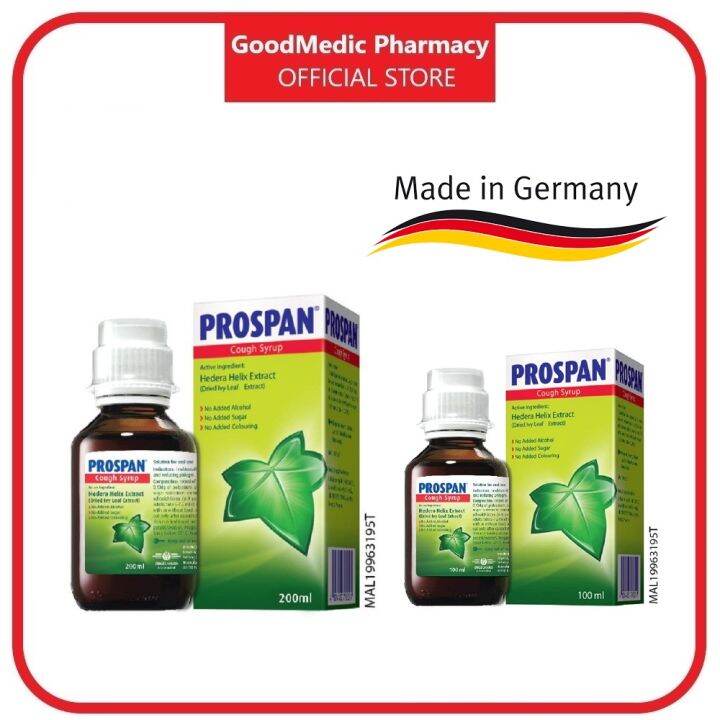 Prospan Cough Syrup Ml Ml Made In Germany Lazada