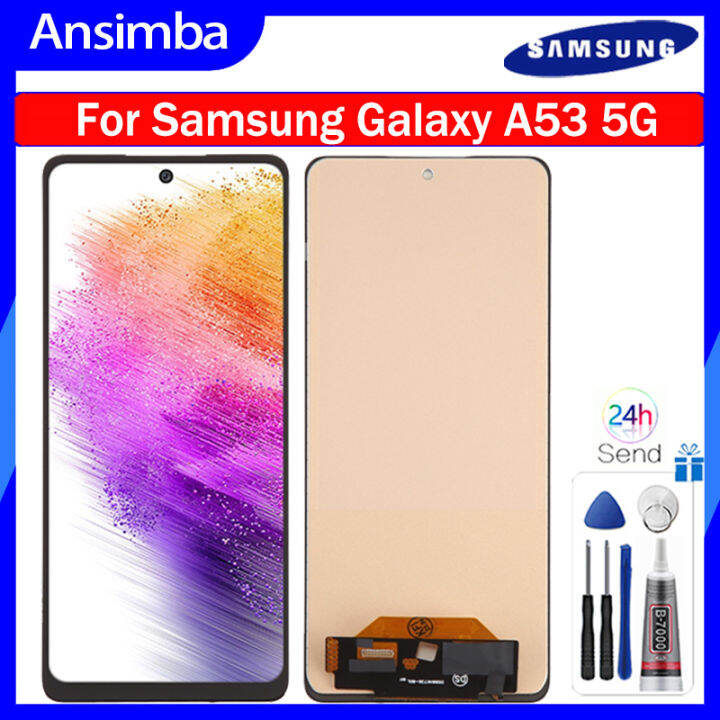 Ansimba 6 5 inch màn hình màn hình cho Samsung Galaxy A53 5g SM A536B