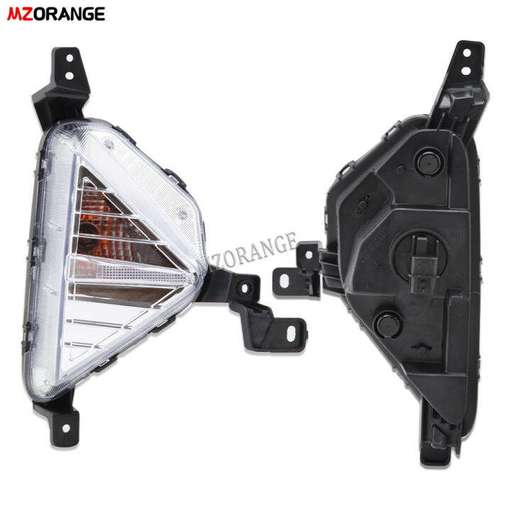 For Hyundai Elantra Pair Car Flashing Fog Lamp Foglight Fog