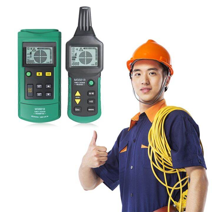 Ms Cable Tester Wire Tracker Metal Pipe Locator Detector Diagnostic