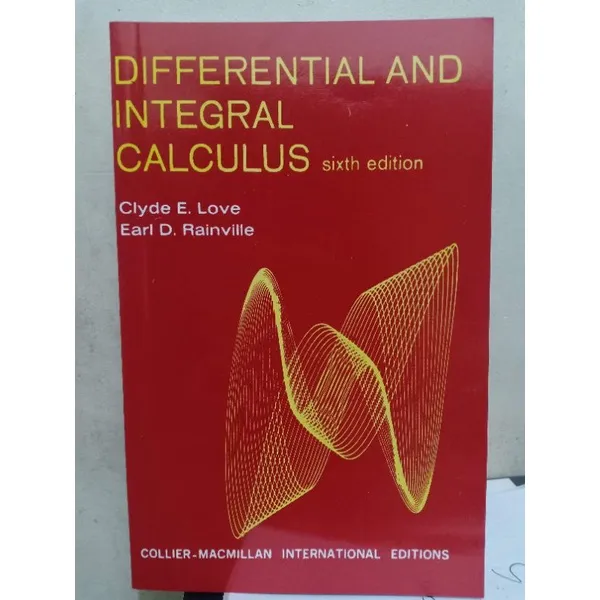 Differential And Integral Calculus Love Lazada PH