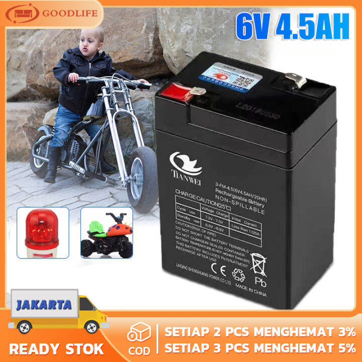 Aki Kering 6v 4 5ah Aki Kering Genset 6v 20ah Aki Timbangan Digital