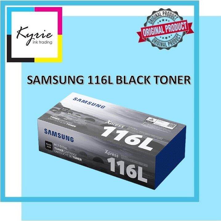 Samsung 116L MLT D116L High Yield Black Original Toner Cartridge