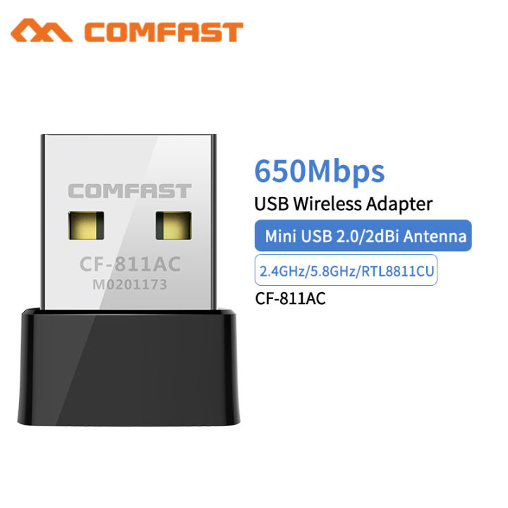 Comfast Cf Ac Mbps Wireless Usb Wifi Adapter Receiver Ghz