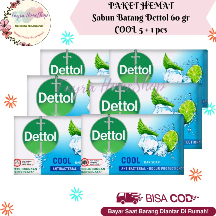 Dettol Sabun Mandi Batang Sabun Batang Dettol Cool Gr X Pcs