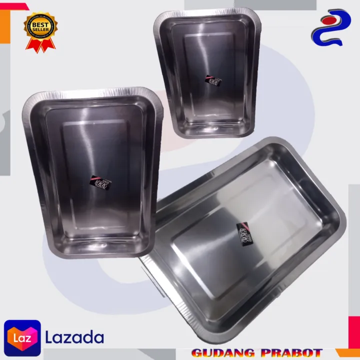 Nampan Stainless Ukuran Cm X Cm Lazada Indonesia