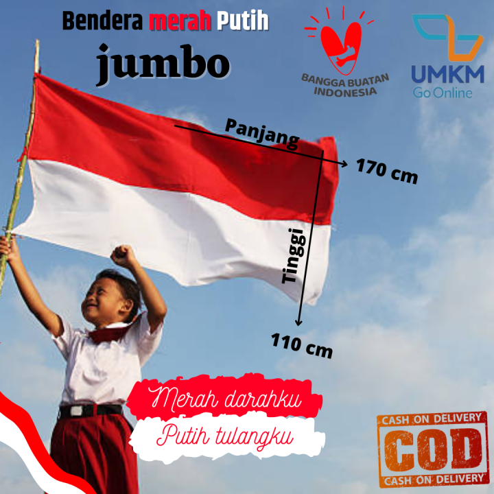 Bendera Merah Putih Jumbo Lazada Indonesia