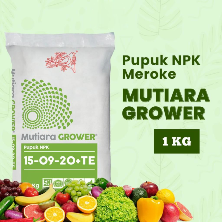 Pupuk Meroke Mutiara Grower Kg Kemasan Pabrik Lazada Indonesia