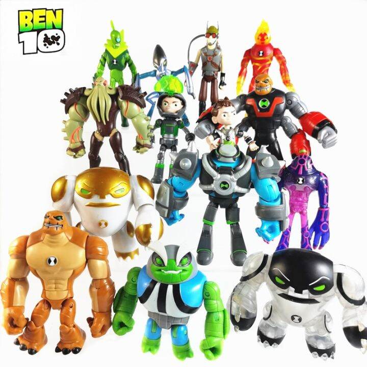 Omnitrix BEN10 Action Figure Gwen Ben Tennyson 10 Doll Toy Heatblast