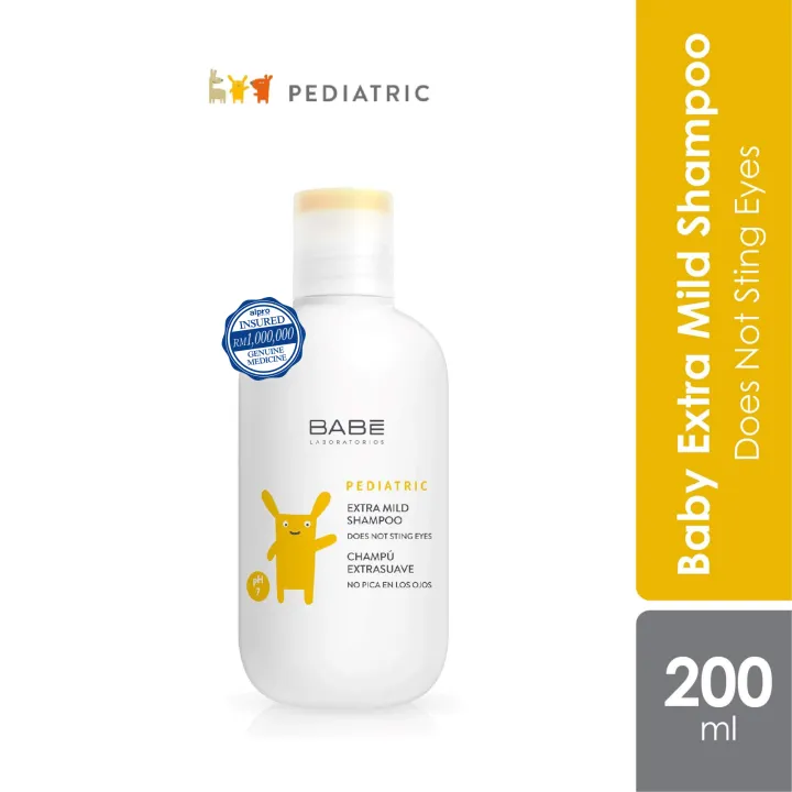 Alpro Pharmacy Babe Laboratorios Pediatric Extra Mild Shampoo BABÉ