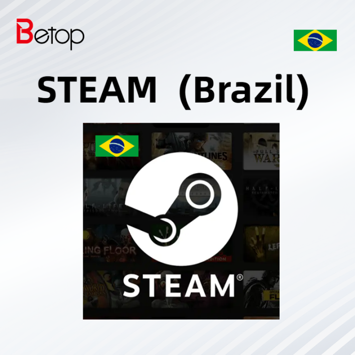 STEAM BRAZIL STEAM Wallet Codes 10 200 BRL Official GIFT CARD