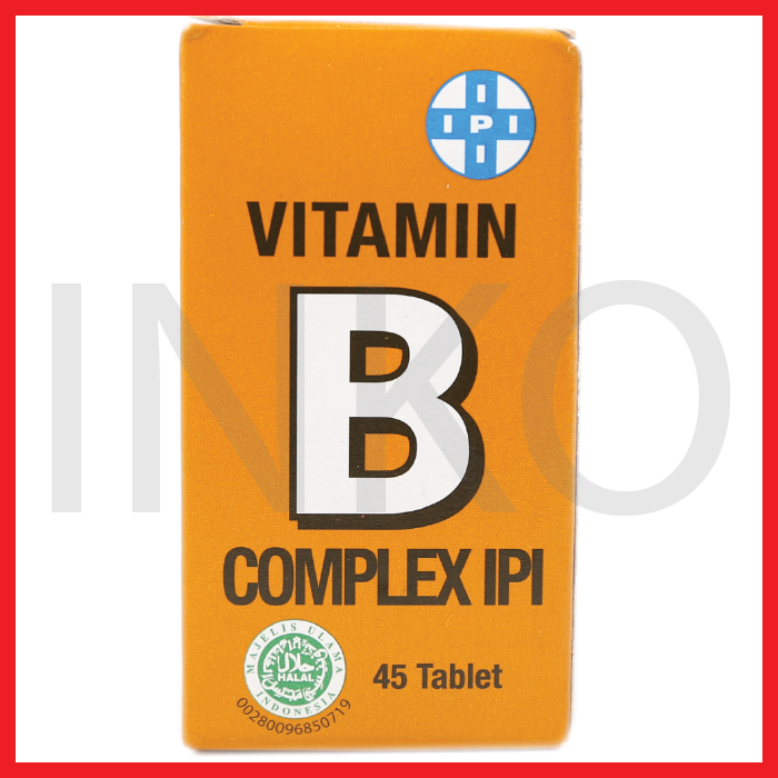 Ipi Vitamin B Complex Tablet Lazada Indonesia