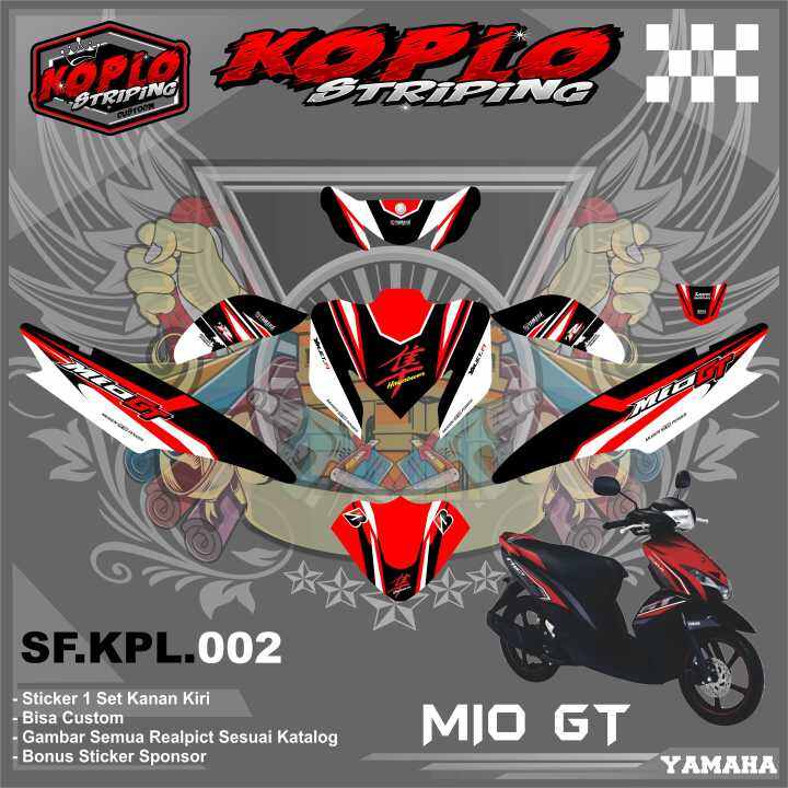 Sticker Decal Full Body Motor Yamaha Mio GT Sticker Decal Full Body