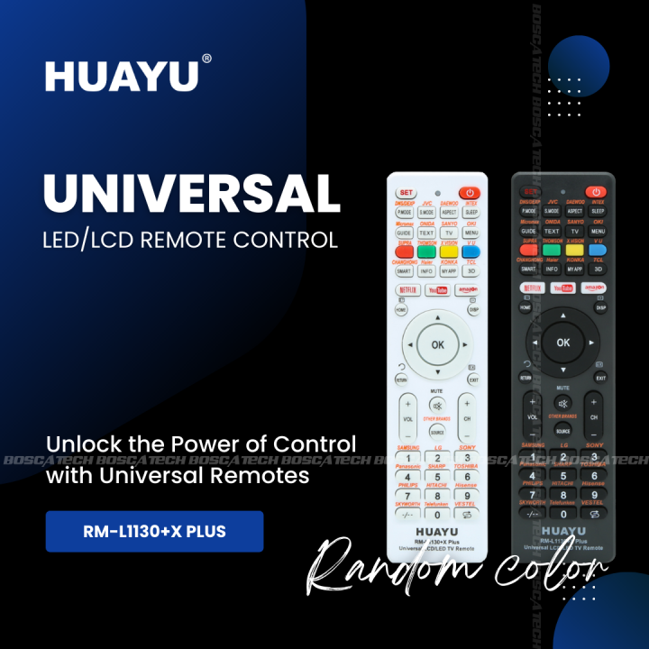 HUAYU Universal LED LCD Remote Control RM L1130 X PLUS RM L1130 12