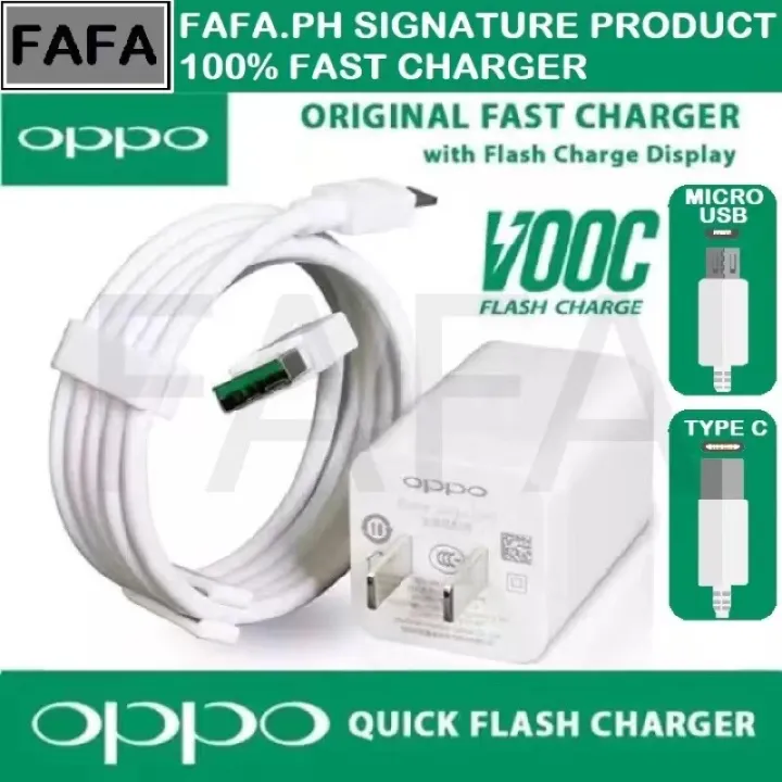 OPPO 20W VOOC Original 4A Flashing Super Fast Charge For Micro Android