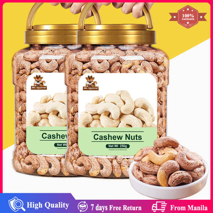 ROASTED CASHEW NUTS UNSALTED 250g 500g Lazada PH