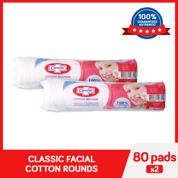 Cleene Facial Cotton Rounds Classic 80s 2s Lazada PH