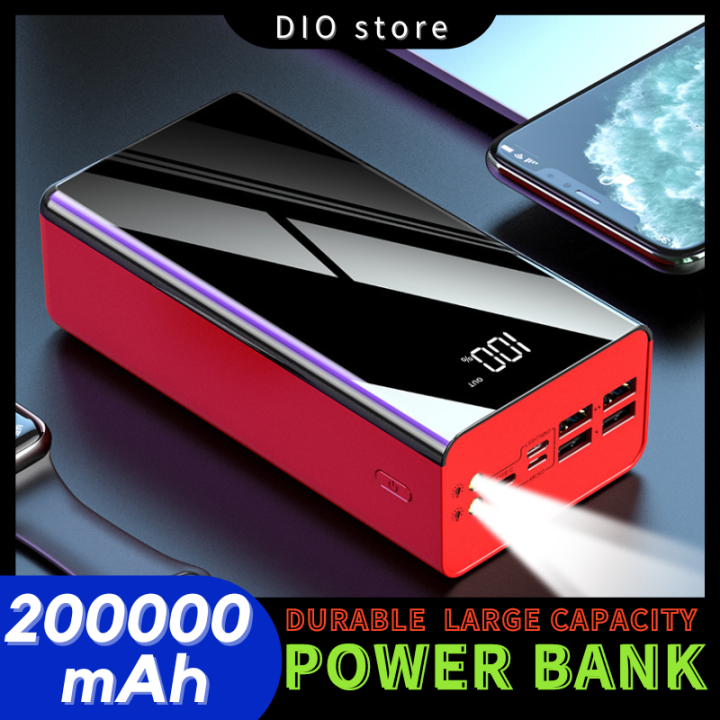 Powerbank Fast Charging Heavy Duty Mah Power Bank Built In Four