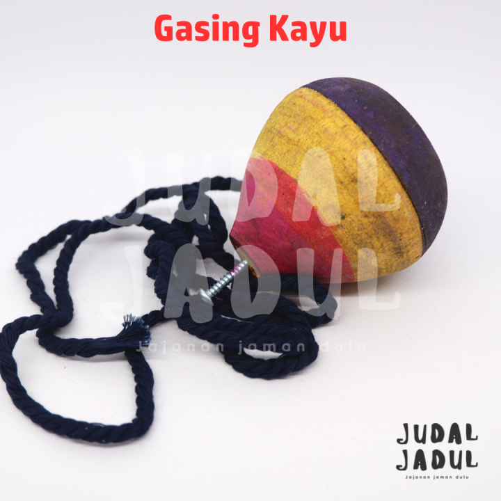 Gasing Kayu Gasing Kayu Jadul Gasing Lempar Jadul By JudalJadul