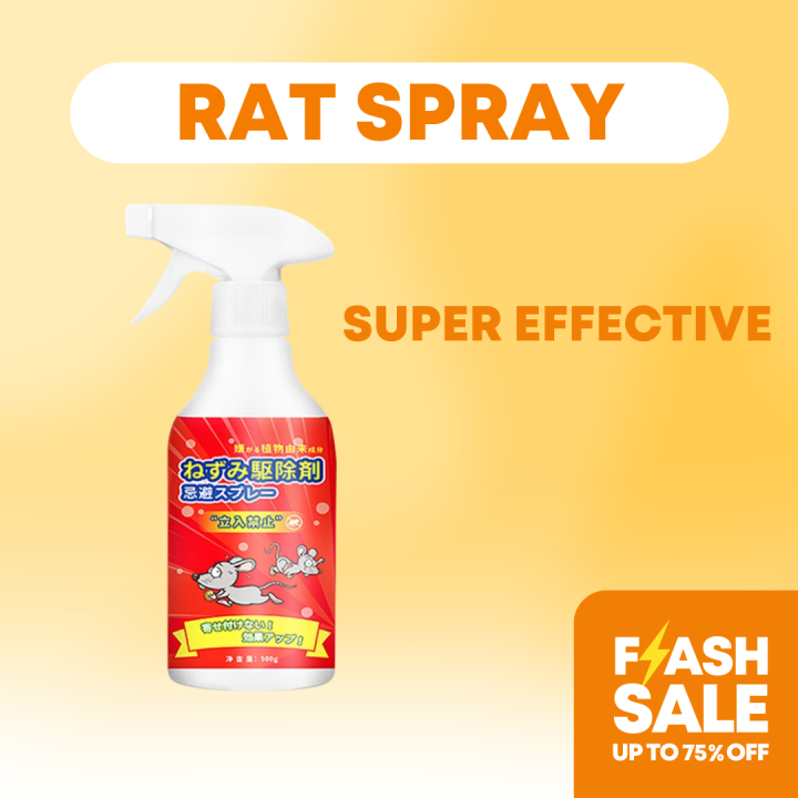 Top Deals PH Original COD New Latest Powerful Rat Repellent Spray 500g