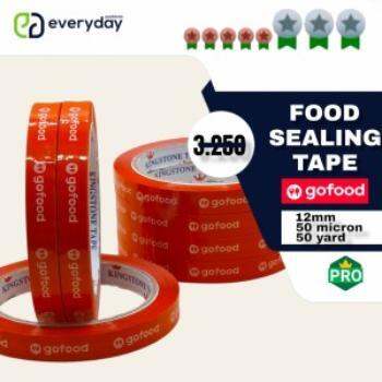 Lakban Isolasi Solotip Gofood 12mm Solasi Packing Go Food Lazada