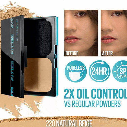 Maybelline Fit Me Matte And Poreless Hr Oil Control Powder Foundation