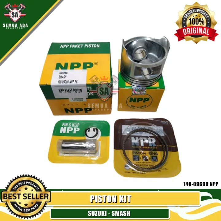 Npp Original Piston Kit Paket Seher Npp Smash Oversize Std