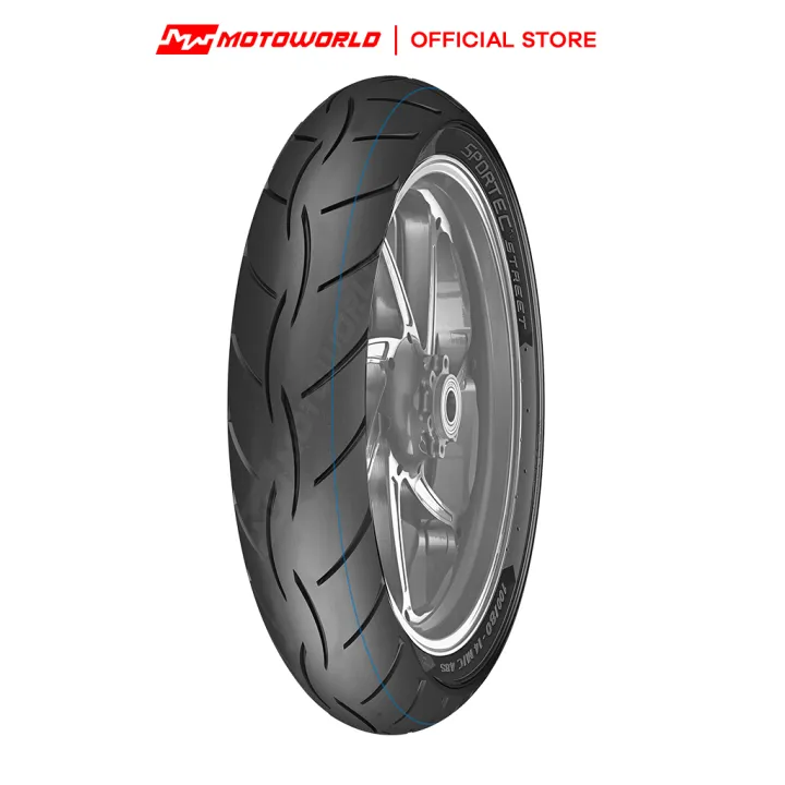 Metzeler Sportec Street Tubeless Tire 100 80 14 Rear Lazada PH