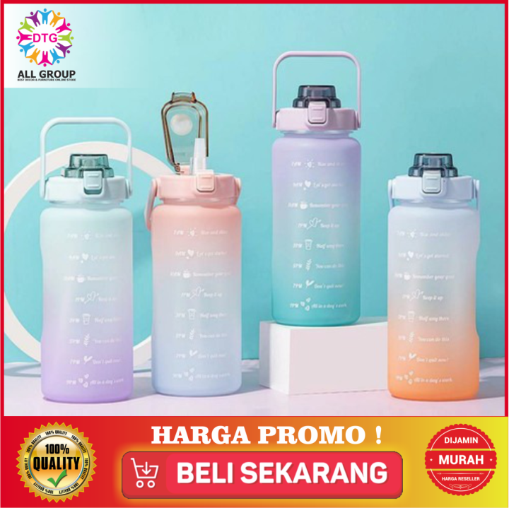 Promo Bisa Cod Botol Minum Viral Liter Botol Air Viral Botol