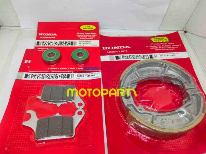 Kampas Rem Set Depan Belakang Kzl Motor Honda Beat Honda Scoopy Honda