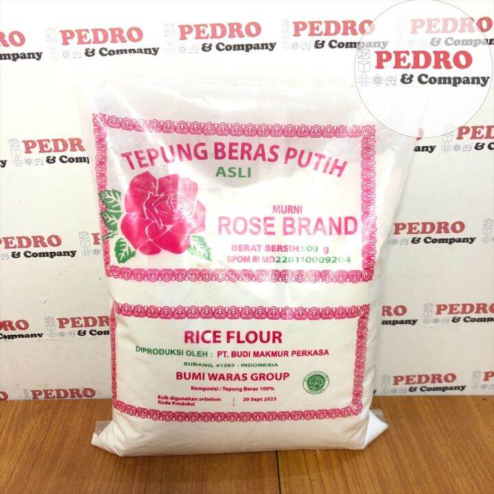 Rose Brand Tepung Beras Rice Flour Gram Asli Lazada Indonesia