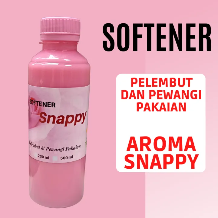 Softener Pewangi Pakaian Laundry Tahan Lama Aroma SNAPPY Kemasan