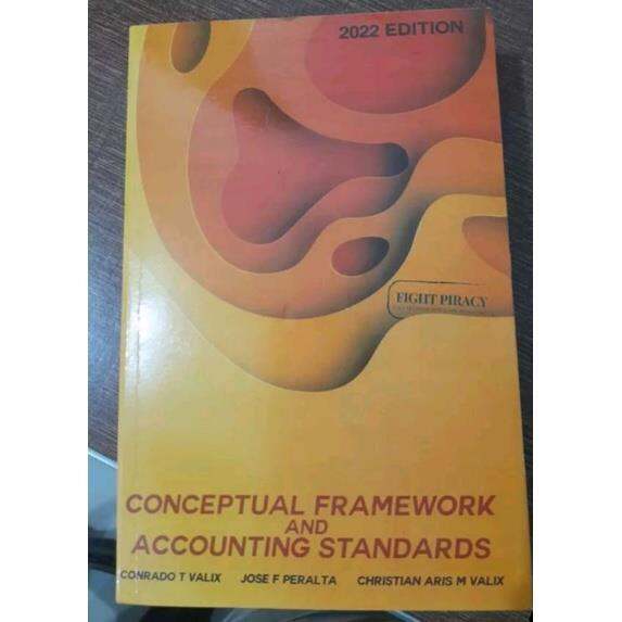 Conceptual Framework And Accouting Standards CFAS Valix 2022 Lazada PH