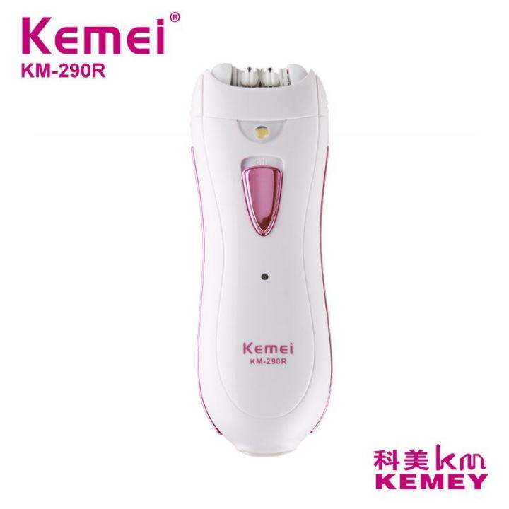 Kemei Lady Shaver Mini Rechargeable Washable Epilator Electric Hair