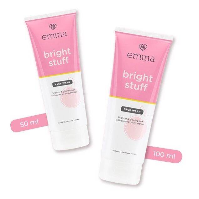 Original Emina Bright Stuff Facial Wash Ml Emina Bright