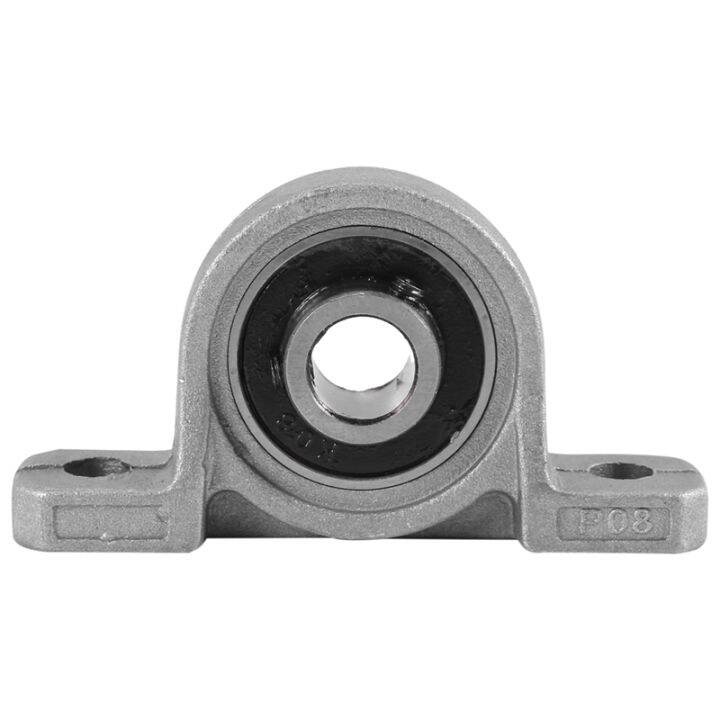 Pcs Kp Pillow Block Mounted Ball Bearing Diameter Mm Bore Zinc