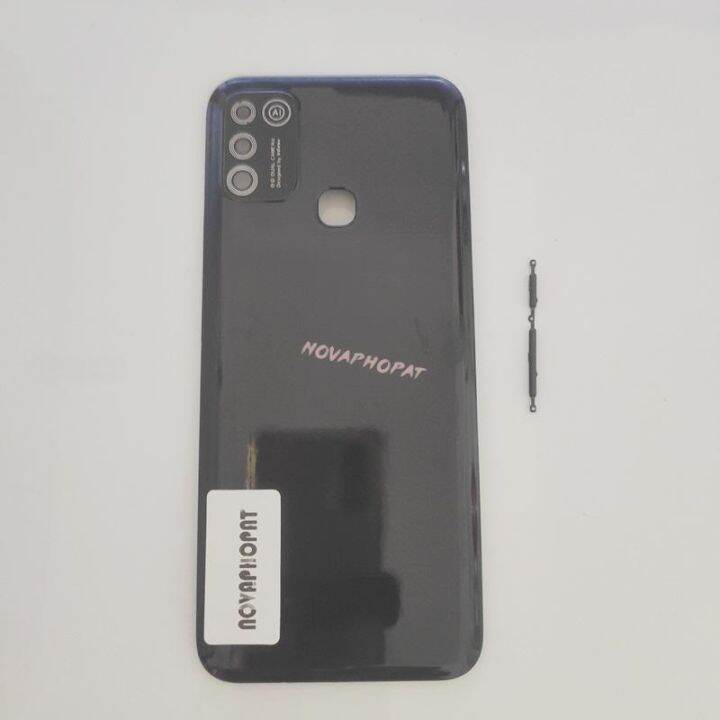 Novaphopat For Infinix Hot Play X Battery Door Cover Rear Case