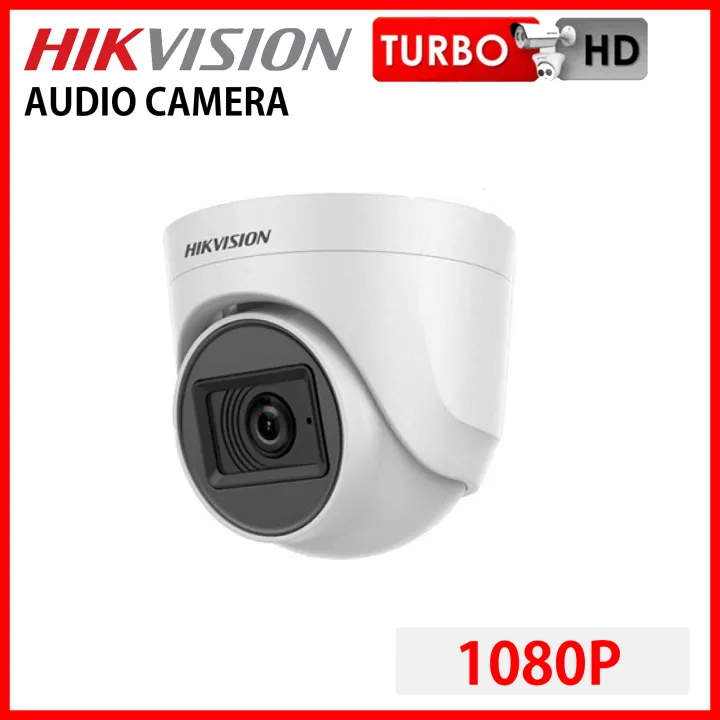 Hikvision Turbo HD Analog Wired Audio 2MP 1080P Cctv Camera Built