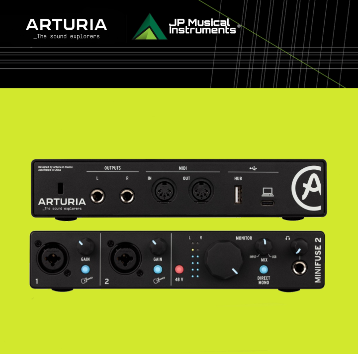 Arturia Minifuse Series Usb Audio Interface Lazada Ph