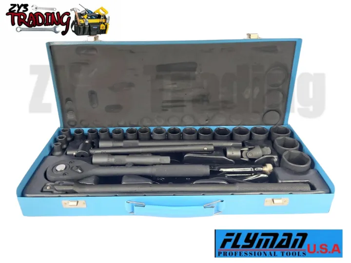 Flyman Usa Pcs Drive Socket Set Points With Visegrip