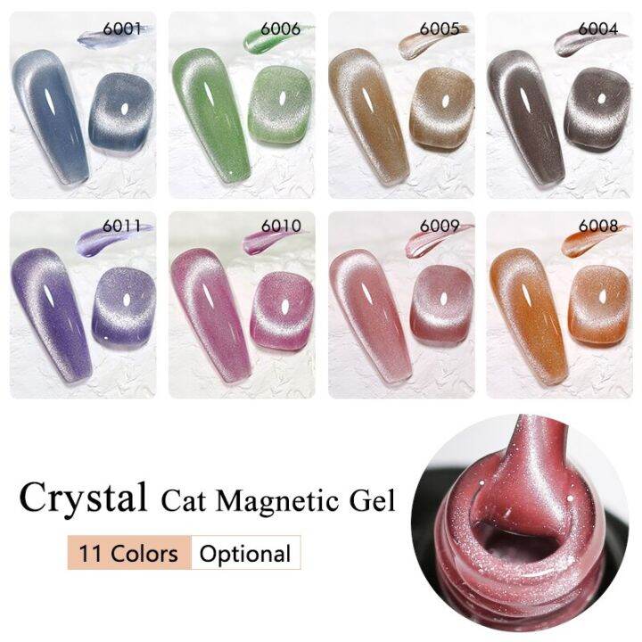 Arte Clavo Ml Crystal Transparent Cat Eye Gel Nail Jelly Nude Polish