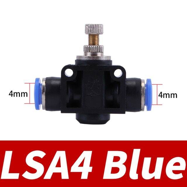 Lsa Pneumatic Throttle Valve Sa Air Flow Adjustment Speed Control Joint