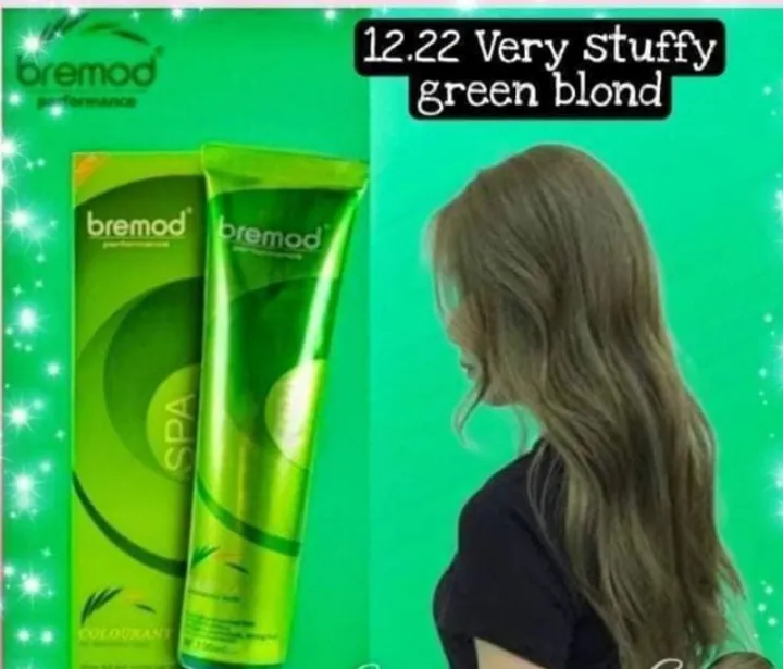 12 22 Very Green Blonde With Oxidizer Lazada PH