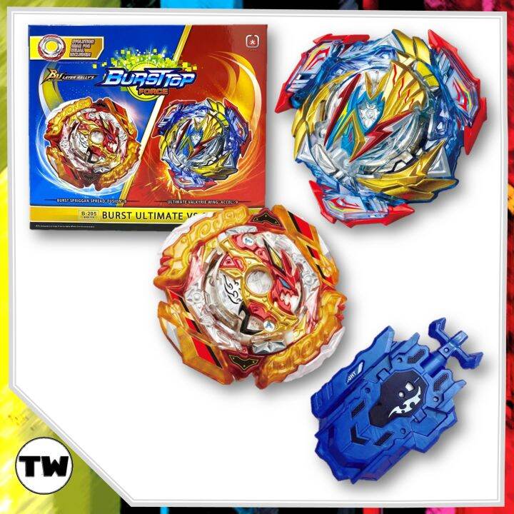 Ready Stock Beyblade Burst Flame B Burst Spriggan Spread