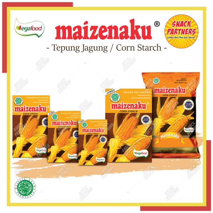 MAIZENAKU Tepung Maizena Pati Jagung Kering Corn Starch 100 150 300