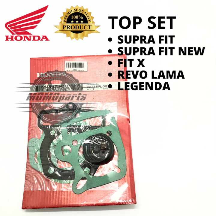 Original Paking Gasket Top Set Topset Honda Kfl Supra Fit New Fit X