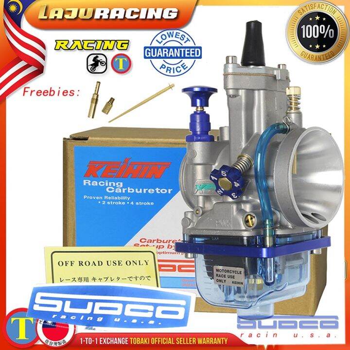 Carburetor Keihin Sudco Racing Pwk Mm Transparent Blue