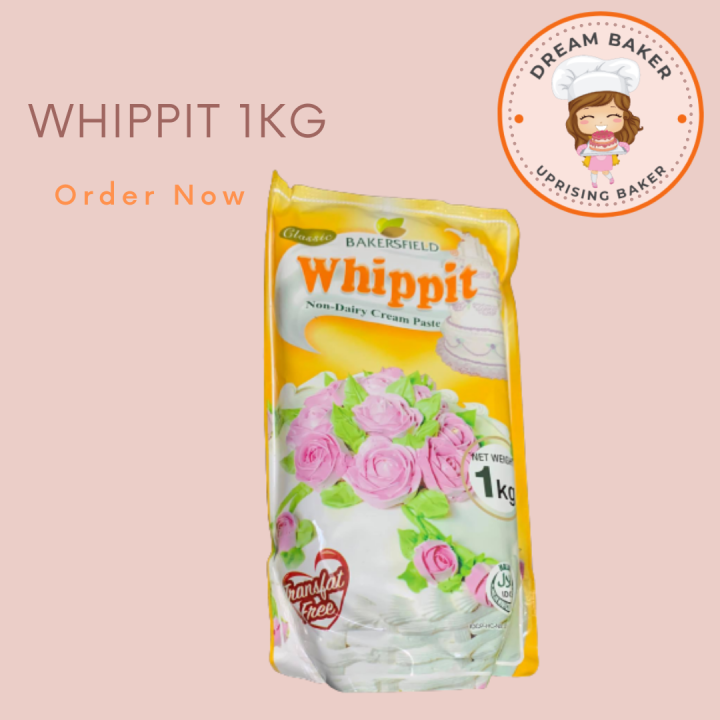 Bakersfield Whippit Non Dairy Whip Cream Paste 1kg Lazada PH