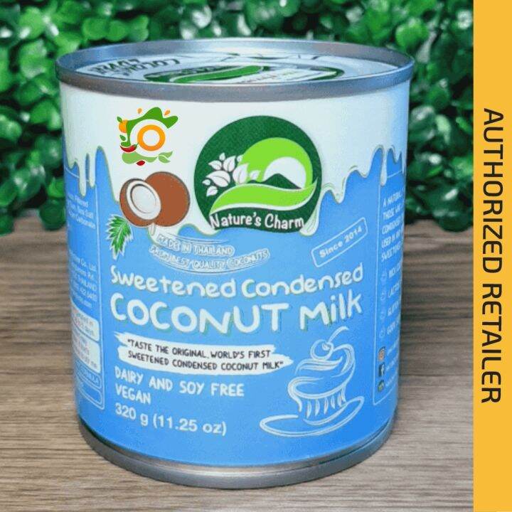 Nature S Charm Sweetened Condensed Coconut Milk G Vegan Lazada Ph